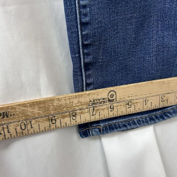 Lucky Brand Mens 410 Straight Fit Athletic Straight Fit Medium Blue 38x32 - Picture 4 of 12